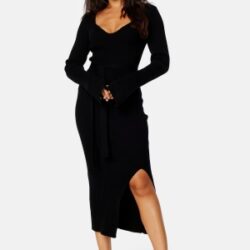 BUBBLEROOM Nadine Knitted Dress Black M